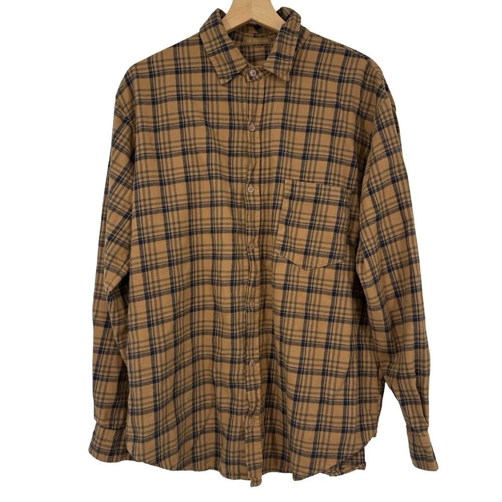 CP Shades Plaid Button Down Shirt Sz M